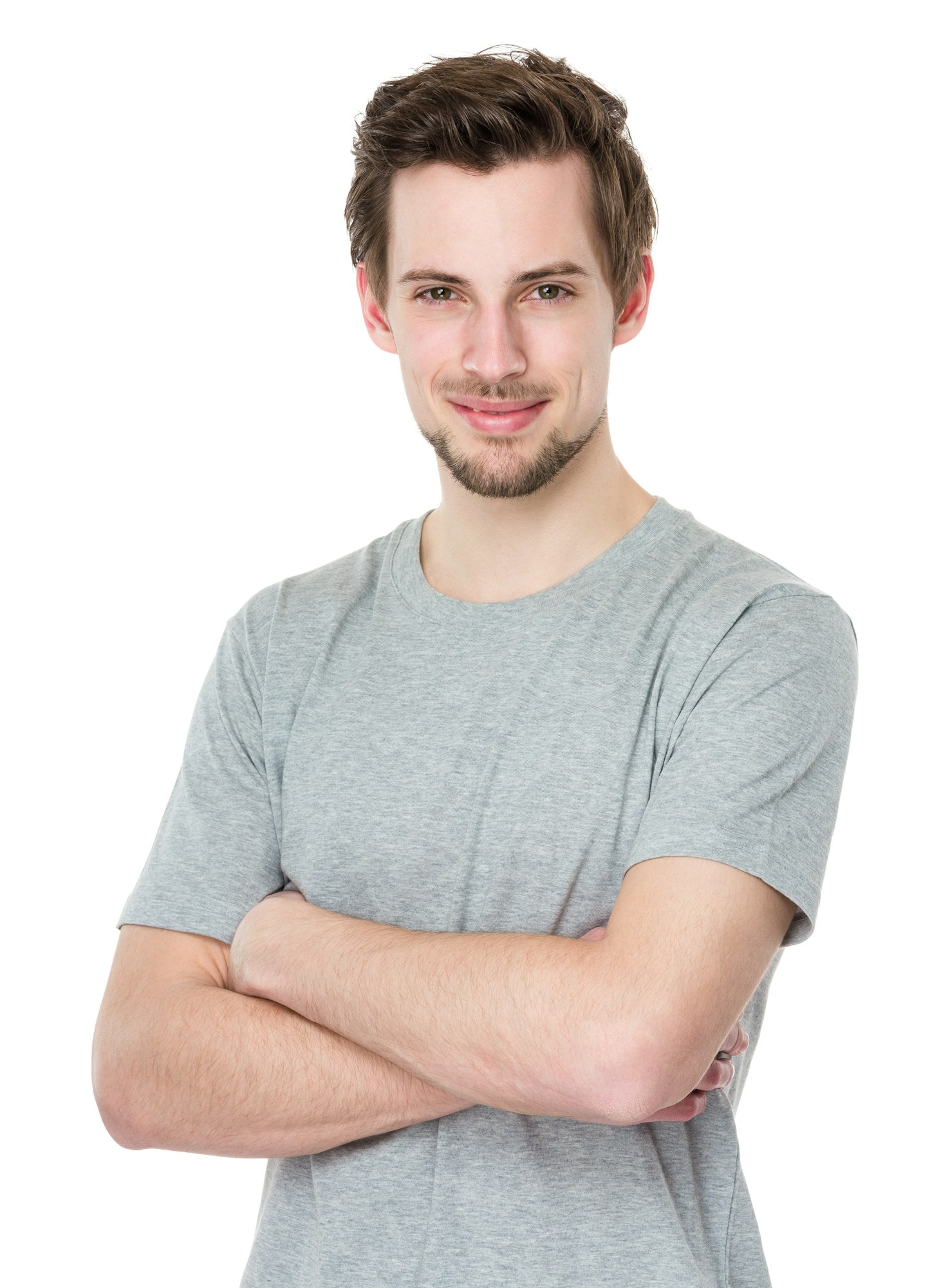 Cheerful young man