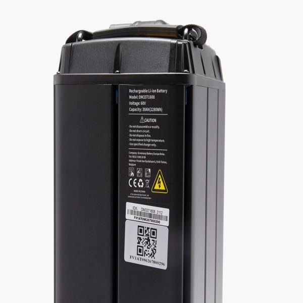 60V 43.2Ah Talaria battery connector and BMS detail